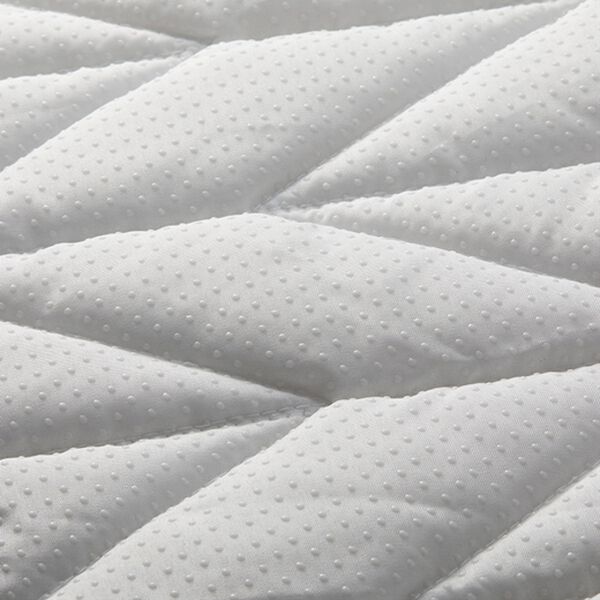 「綿１００％ヘリンボーンキルトチェアカバー同色２枚組（チェアカバー・チェアパッド）」｜詳細画像