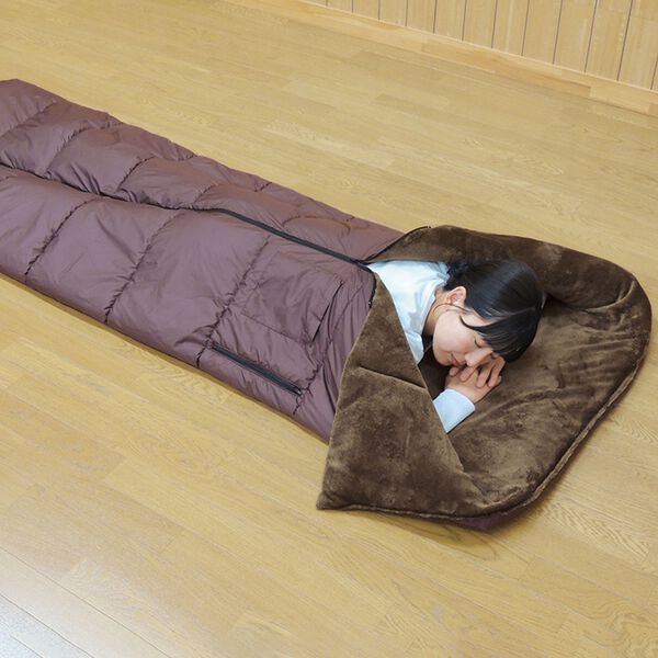 「あったか洗える寝袋（抗菌防臭加工）（防災グッズ・防犯グッズ）」｜詳細画像