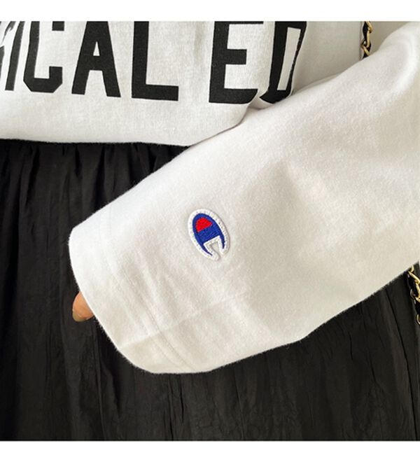 GeeRA（ジーラ）の「【ｃｈａｍｐｉｏｎ】ロゴロンＴ（カットソー）」｜詳細画像