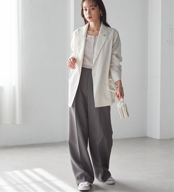 RANAN（ラナン）の「シアーダブルジャケット（テーラードジャケット）」｜詳細画像