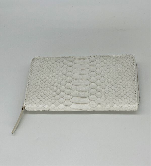 「白蛇開運ラウンド長財布（メンズ財布・パスケース）」｜詳細画像