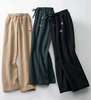ルフラン（ルフラン）の「【３本組】＜ＦＩＬＡ＞のびるセミワイドパンツ（その他パンツ）」｜詳細画像