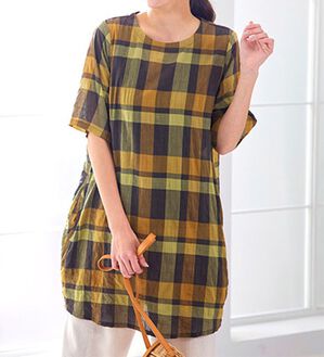 BELLUNA（ベルーナ）の「シャーリング素材ゆったりチュニック（チュニック）」｜詳細画像