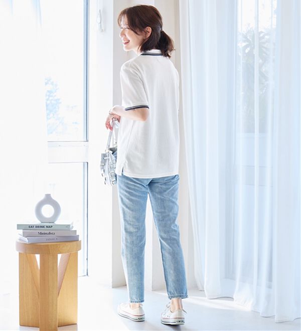 alotta（アロッタ）の「【アンブロ】　配色デザインポロシャツ（ポロシャツ）」｜詳細画像