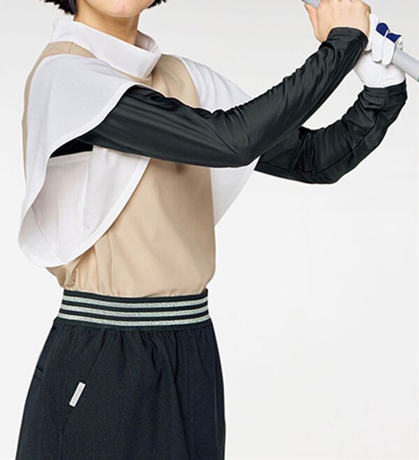 BELLUNA（ベルーナ）の「マルチ機能ヒンヤリアームカバー　ボレロ（スポーツウェア）」｜詳細画像