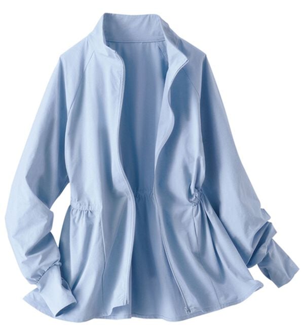 BELLUNA（ベルーナ）の「ギャザー切替ラッシュガードＵＶ対策ジャケット（パーカー）」｜詳細画像