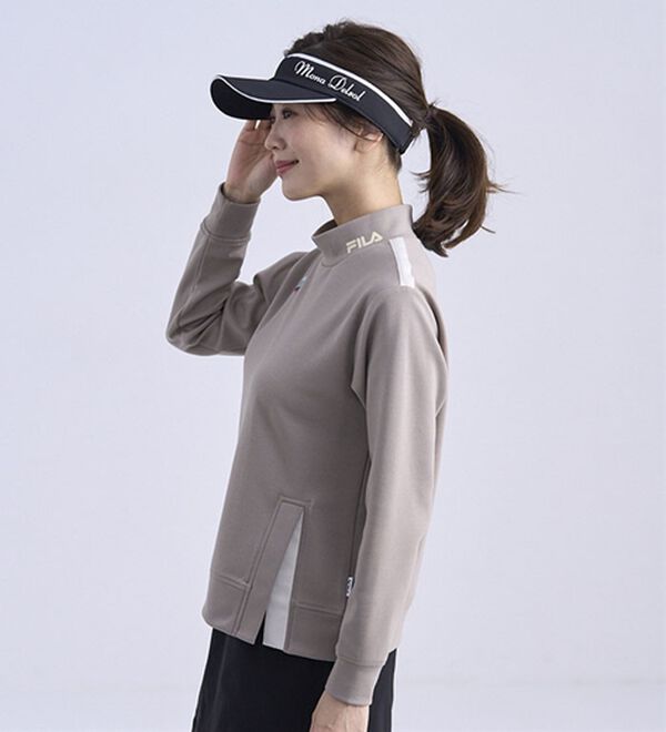 BELLUNA（ベルーナ）の「【Ｄｉｓｎｅｙ／ＦＩＬＡ】ダンボールニットスリットプルオーバー（カットソー）」｜詳細画像