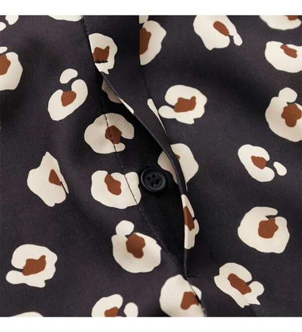 レオパード柄ロングワンピース - ベルーナ【公式】