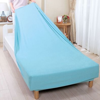 「やわらか綿タオル地伸びるシーツ（敷布団カバー・シーツ）」