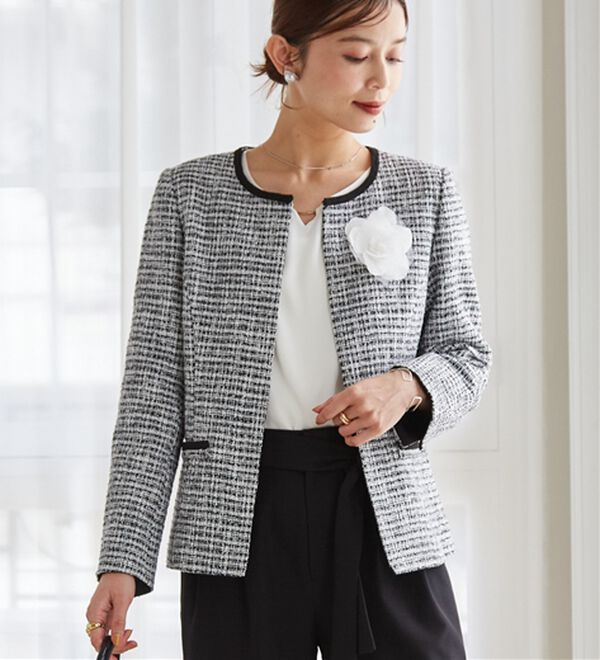 RANAN（ラナン）の「【４点セット】入学式卒業式に！選べるボトムスーツセット（パンツスーツ）」｜詳細画像