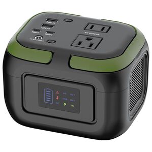 「小型ポータブル電源　パワーステーション（防災グッズ・防犯グッズ）」｜詳細画像