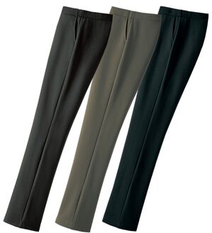 ルフラン（ルフラン）の「【３本組】日本製裏フリースハイテンションパンツ（フルレングスパンツ）」｜詳細画像