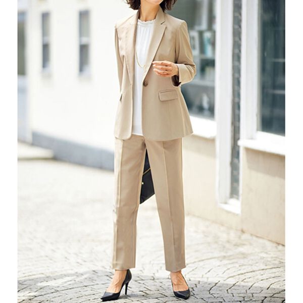 BELLUNA（ベルーナ）の「【４点セット】洗えるストレッチ！着回し自慢４点セットスーツ（その他スーツ）」｜詳細画像