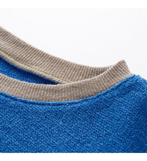 RANAN（ラナン）の「配色使いニットソープルオーバー（カットソー）」｜詳細画像