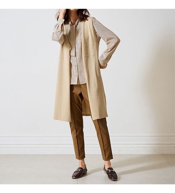 RANAN（ラナン）の「ロングニットジレ（ジレ）」｜詳細画像