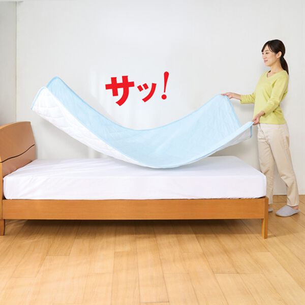 「パッと置くだけピタッと簡単敷パッド（敷パッド）」｜詳細画像