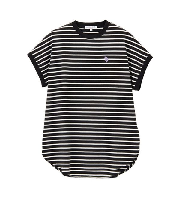 GeeRA（ジーラ）の「【新色追加】【ＵＳ．ＰＯＬＯ．ＡＳＳＮ】綿100％フレンチスリーブＴシャツ（Tシャツ）」｜詳細画像