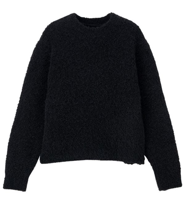 RANAN（ラナン）の「〈ＳＤＧｓ〉ふわふわブークレーニット（ニット・セーター）」｜詳細画像