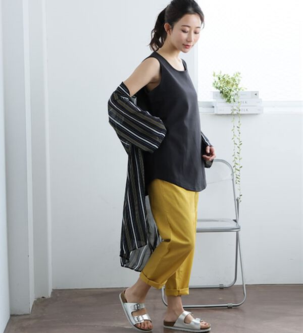 M～8L】【接触冷感・吸水速乾】裾デザイン2typeから選べる