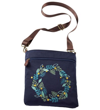 BELLUNA（ベルーナ）の「フラワー刺しゅう軽量ショルダーバッグ（ショルダーバッグ）」