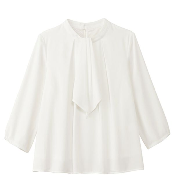 Viola e Viola（ヴィオラ エ ヴィオラ）の「２ＷＡＹボウタイタックブラウス（ブラウス）」｜詳細画像