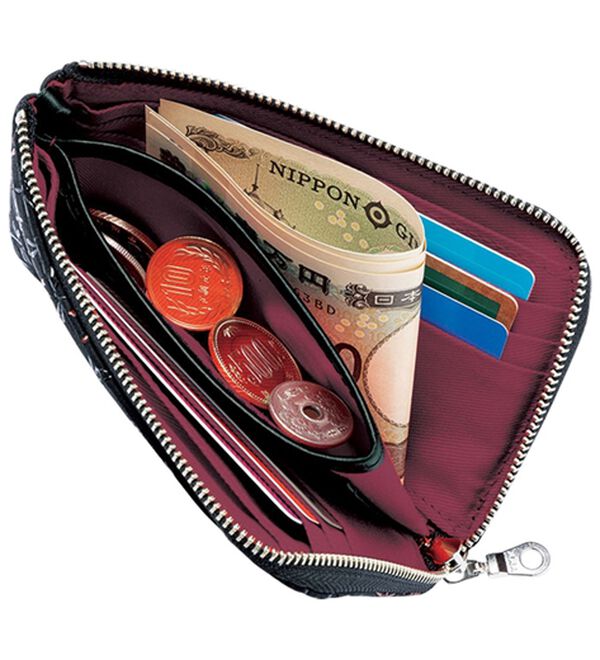 「日本の伝統技術が息づく『勝ち蜻蛉』総印伝財布（メンズ財布・パスケース）」｜詳細画像