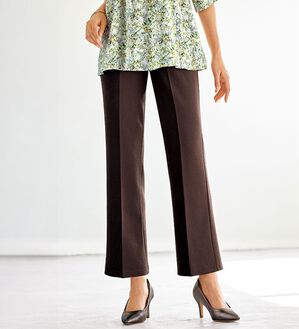 BELLUNA（ベルーナ）の「ジョーゼット素材フレアーパンツ（フルレングスパンツ）」｜詳細画像