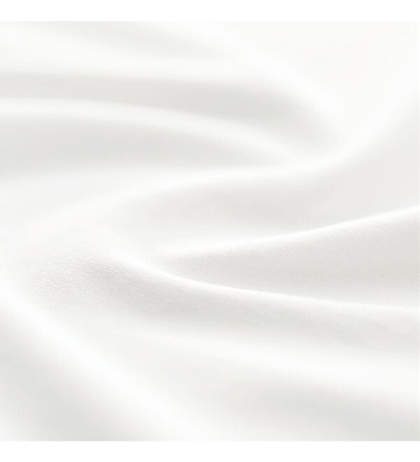 BELLUNA（ベルーナ）の「艶やか綿１００％シンプルプルオーバー（カットソー）」｜詳細画像