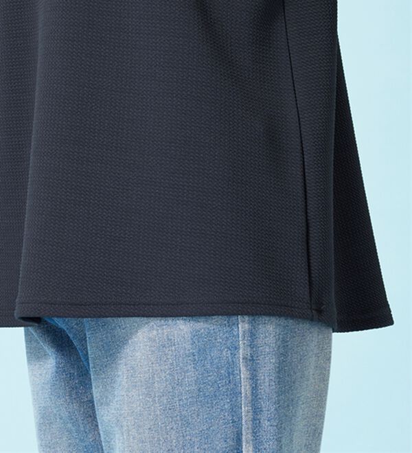 BELLUNA（ベルーナ）の「ポコポコ素材ランタンスリーブプルオーバー（カットソー）」｜詳細画像