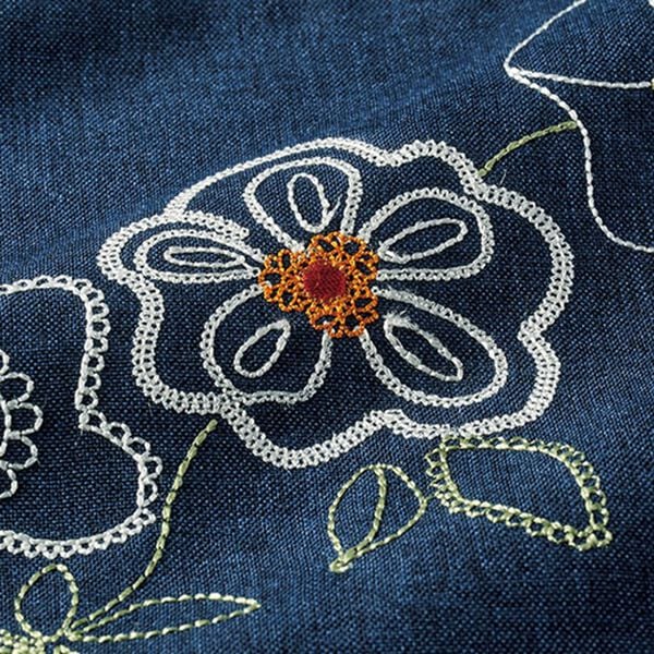 ルフラン（ルフラン）の「【２色組】杢調デザインエプロン（エプロン）」｜詳細画像