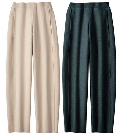 ルフラン（ルフラン）の「【２本組】２ＷＡＹストレッチ・綿混パンツ（フルレングスパンツ）」