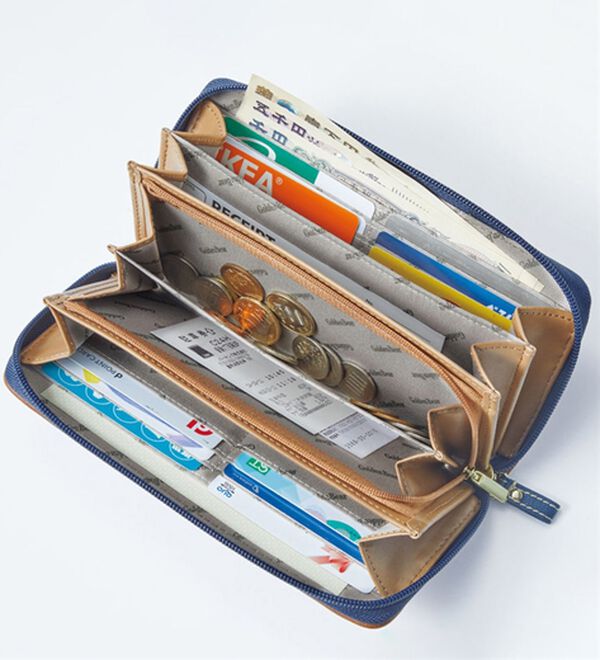 BELLUNA（ベルーナ）の「＜ゴールデンベア＞ラウンド型長財布（財布・パスケース）」｜詳細画像