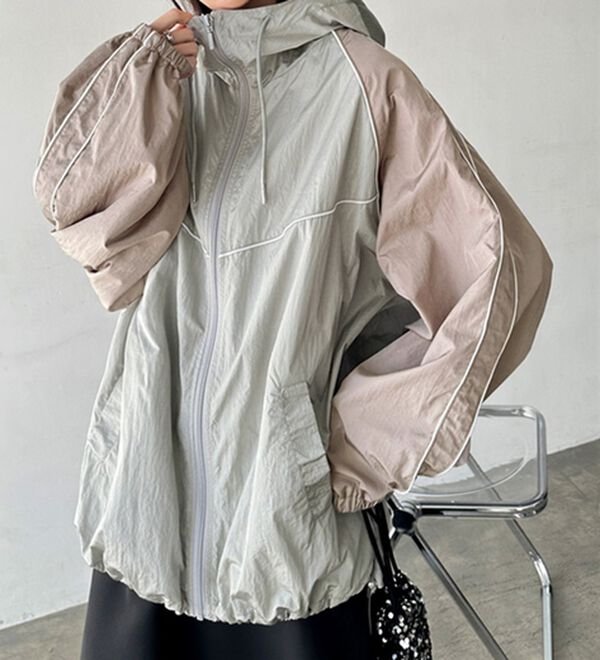 GeeRA（ジーラ）の「ナイロンマウンテンパーカー（ブルゾン）」｜詳細画像