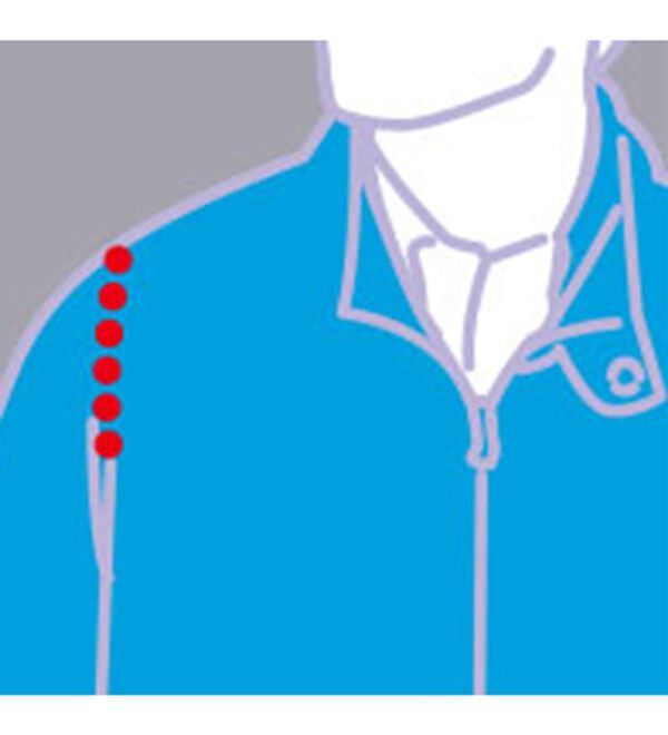 「＜コムルヴァン・オム＞さっと羽織れる麻１００％ライダースブルゾン（メンズジャケット）」｜詳細画像