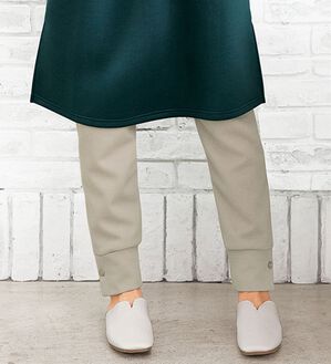 BELLUNA（ベルーナ）の「ワッフル素材裏起毛レギンスパンツ（スパッツ・レギンス）」｜詳細画像