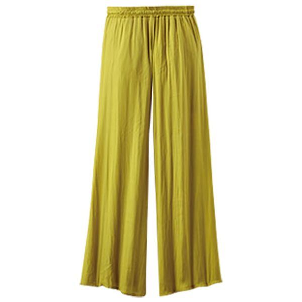 BELLUNA（ベルーナ）の「上品サテン素材ワイドパンツ（ワイドパンツ・ガウチョ）」｜詳細画像