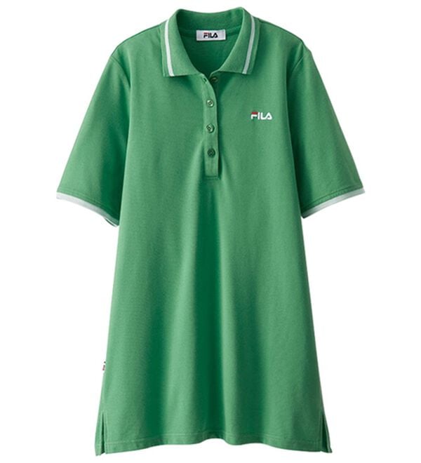 BELLUNA（ベルーナ）の「＜ＦＩＬＡ＞配色使いポロチュニック（ポロシャツ）」｜詳細画像