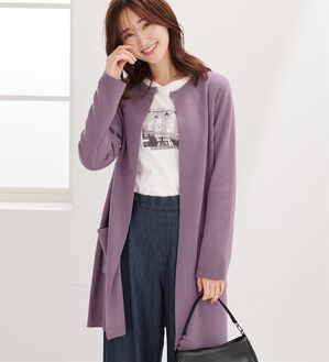 BELLUNA（ベルーナ）の「嬉しい機能付！ミラノリブカーディガン（ニットカーディガン）」｜詳細画像