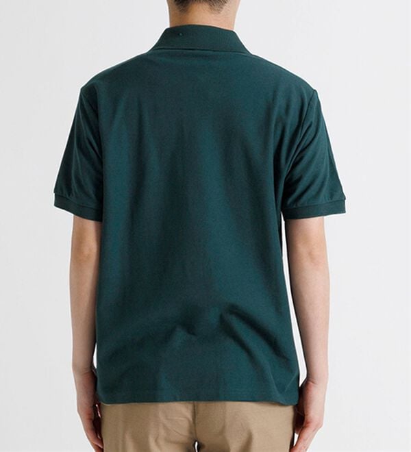 「＜アーノルド　パーマー＞ワンポイント刺しゅう鹿の子ポロシャツ（長袖・半袖）（メンズポロシャツ）」｜詳細画像