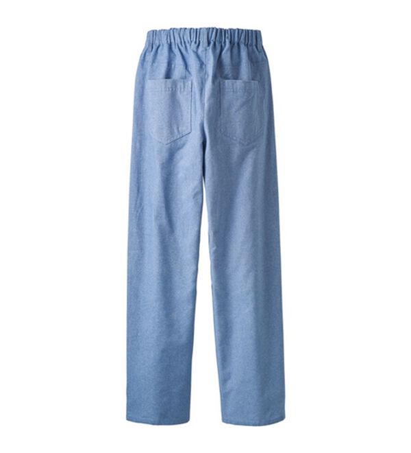 ルフラン（ルフラン）の「【２本組】デニム調ワイドパンツ（ワイドパンツ・ガウチョ）」｜詳細画像