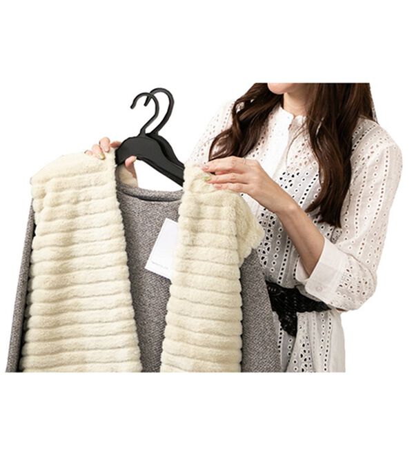 ルフラン（ルフラン）の「ファー素材ベスト（ベスト）」｜詳細画像