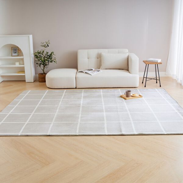 iellio（イエリオ）の「北欧調洗えるはっ水フランネルラグ＜ロングシーズン・床暖対応・洗濯可能・ウォッシャブル・おしゃれ・はっ水＞（ラグ）」｜詳細画像