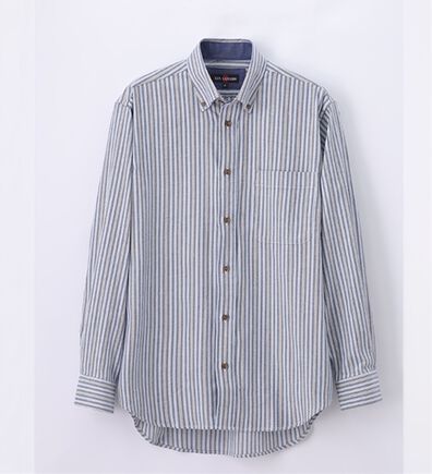 「着心地快適ストレッチネルシャツ（メンズシャツ）」