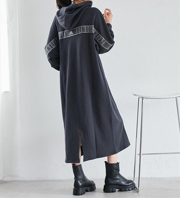 RANAN（ラナン）の「＜ａｄｉｄａｓ＞スウェットワンピース（その他ワンピース）」｜詳細画像