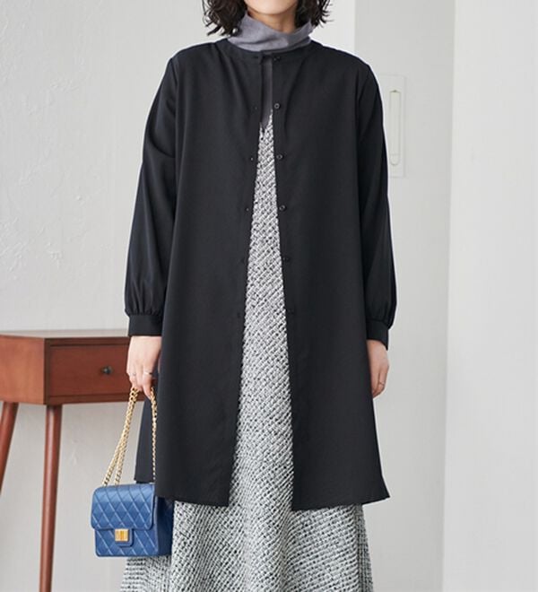 RANAN（ラナン）の「２ＷＡＹボタン使いフレアーブラウス（ブラウス）」｜詳細画像