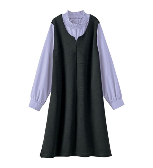 BELLUNA（ベルーナ）の「コーデ済み！お洒落ジャンパースカート（ジャンパースカート）」｜詳細画像