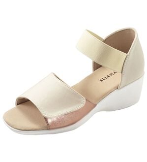 BELLUNA（ベルーナ）の「＜エル　プラネット＞ワイズ調節可能サンダル（サンダル・ミュール）」｜アイボリー