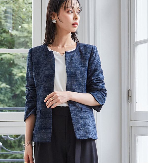 RANAN（ラナン）の「【４点セット】洗える！選べるボトムスーツセット（パンツスーツ）」｜詳細画像