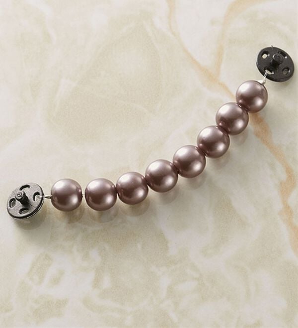 BELLUNA（ベルーナ）の「パール付ブラウスワイドパンツセットアップ（ブラックフォーマル（喪服・礼服））」｜詳細画像