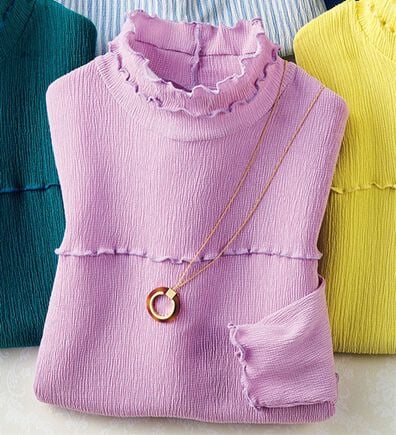 ルフラン（ルフラン）の「メロウ使い楊柳プルオーバー（カットソー）」